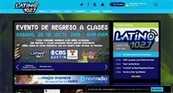 Desktop Screenshot of latino1027.com