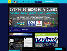 Tablet Screenshot of latino1027.com